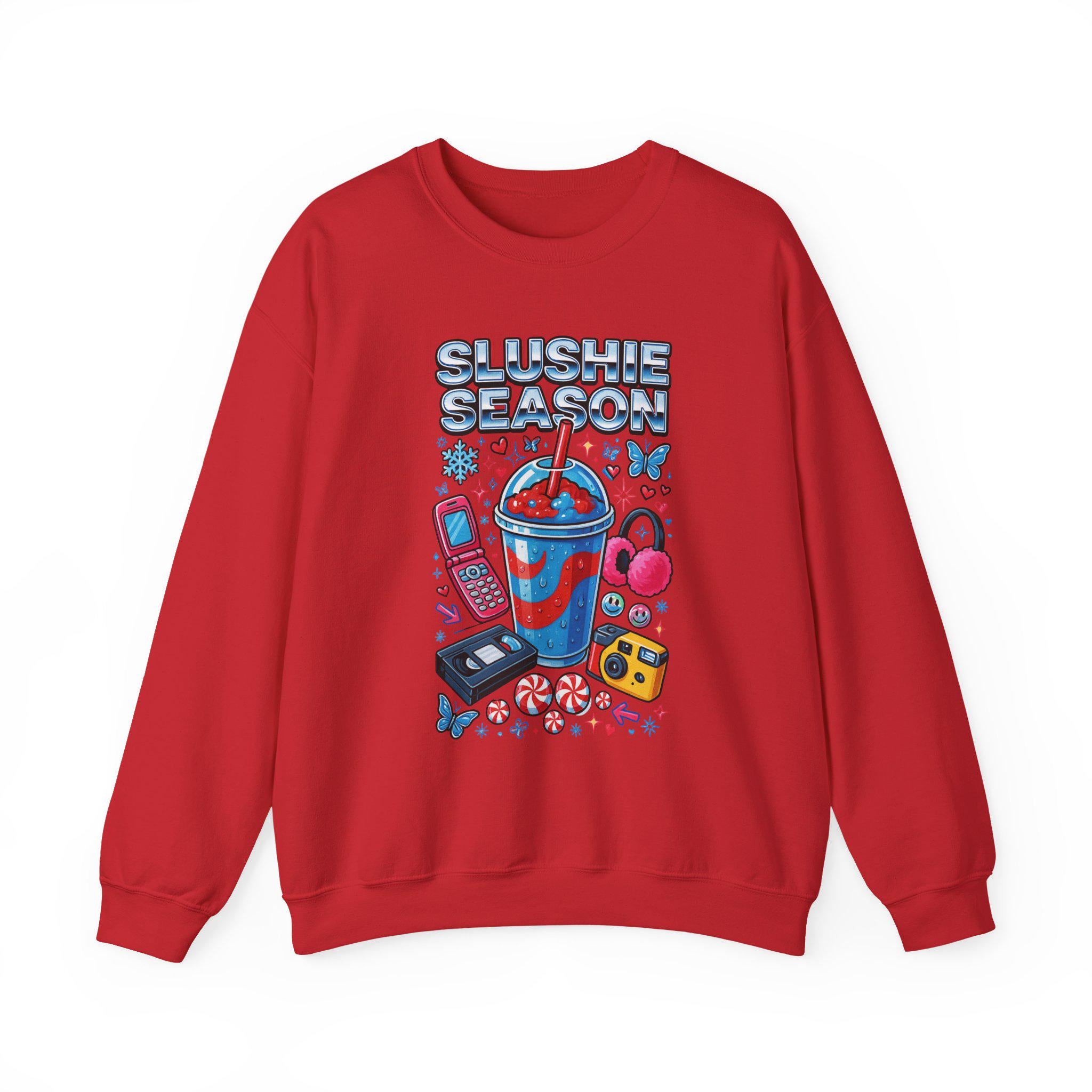 Slushie Season Crewneck Sweatshirt | Retro Y2K Streetwear