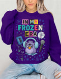 In My Frozen Era Sweatshirt | Purple Furby Graphic