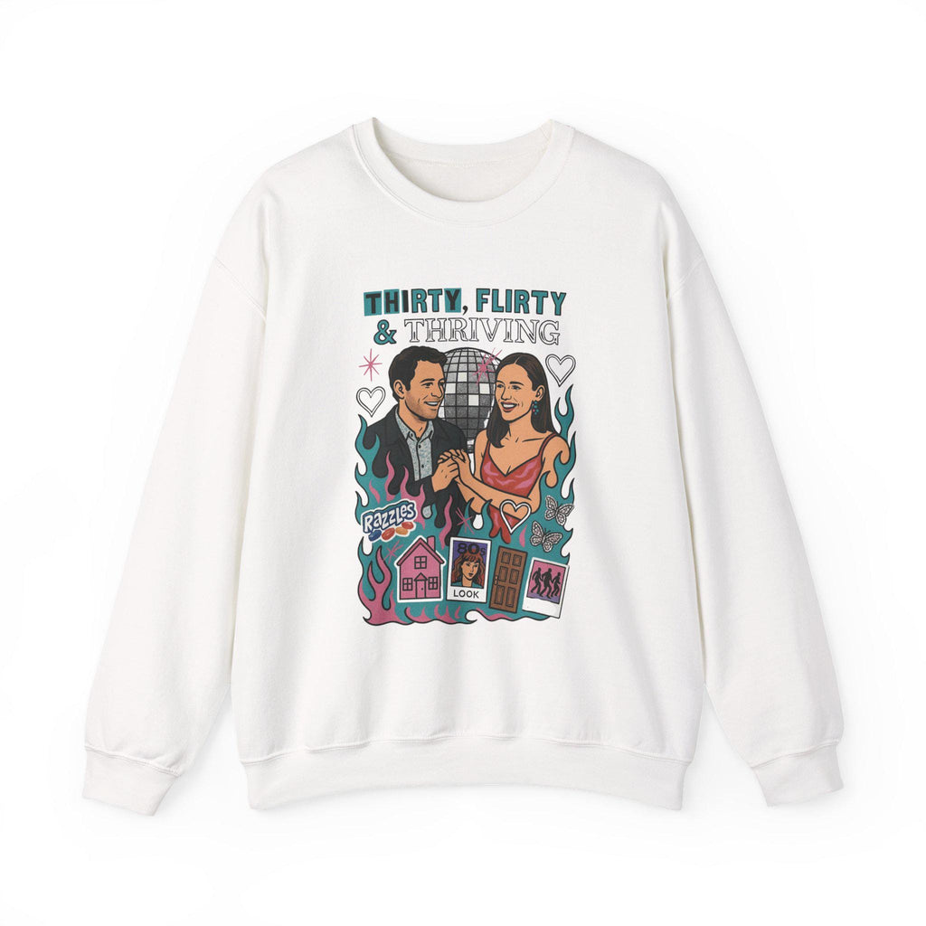 Wish Millennial Romcom Flirty Valentine Sweatshirt 30s Vibe Movie Fan Pullover Gift