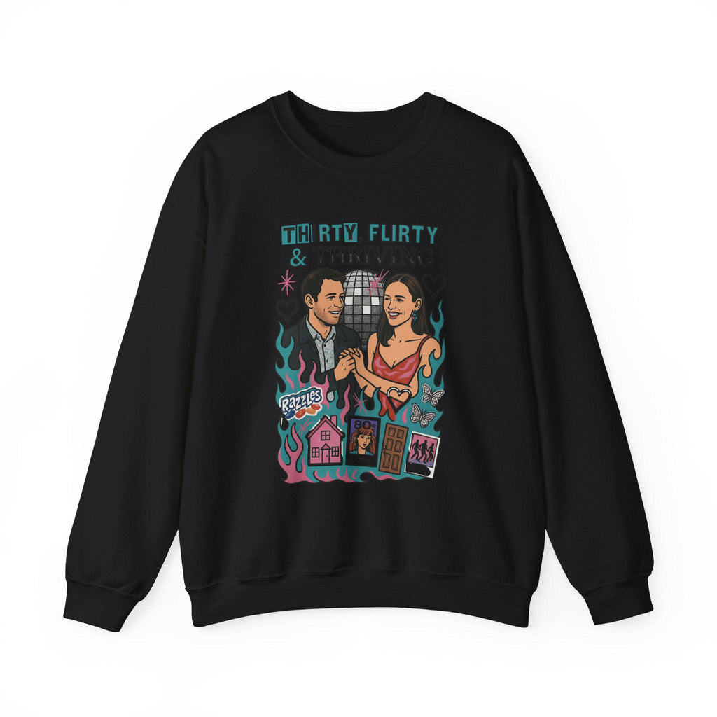 Wish Millennial Romcom Flirty Valentine Sweatshirt 30s Vibe Movie Fan Pullover Gift