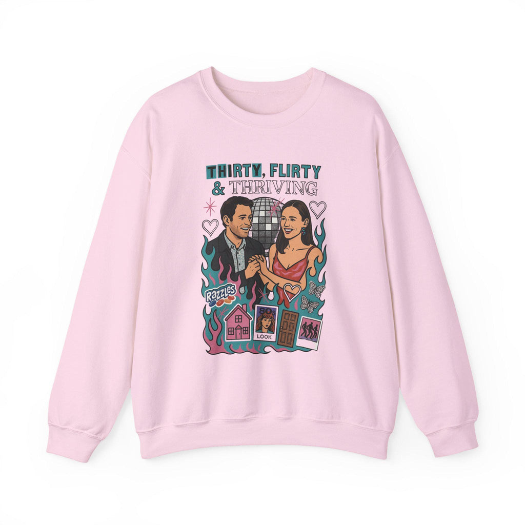 Wish Millennial Romcom Flirty Valentine Sweatshirt 30s Vibe Movie Fan Pullover Gift