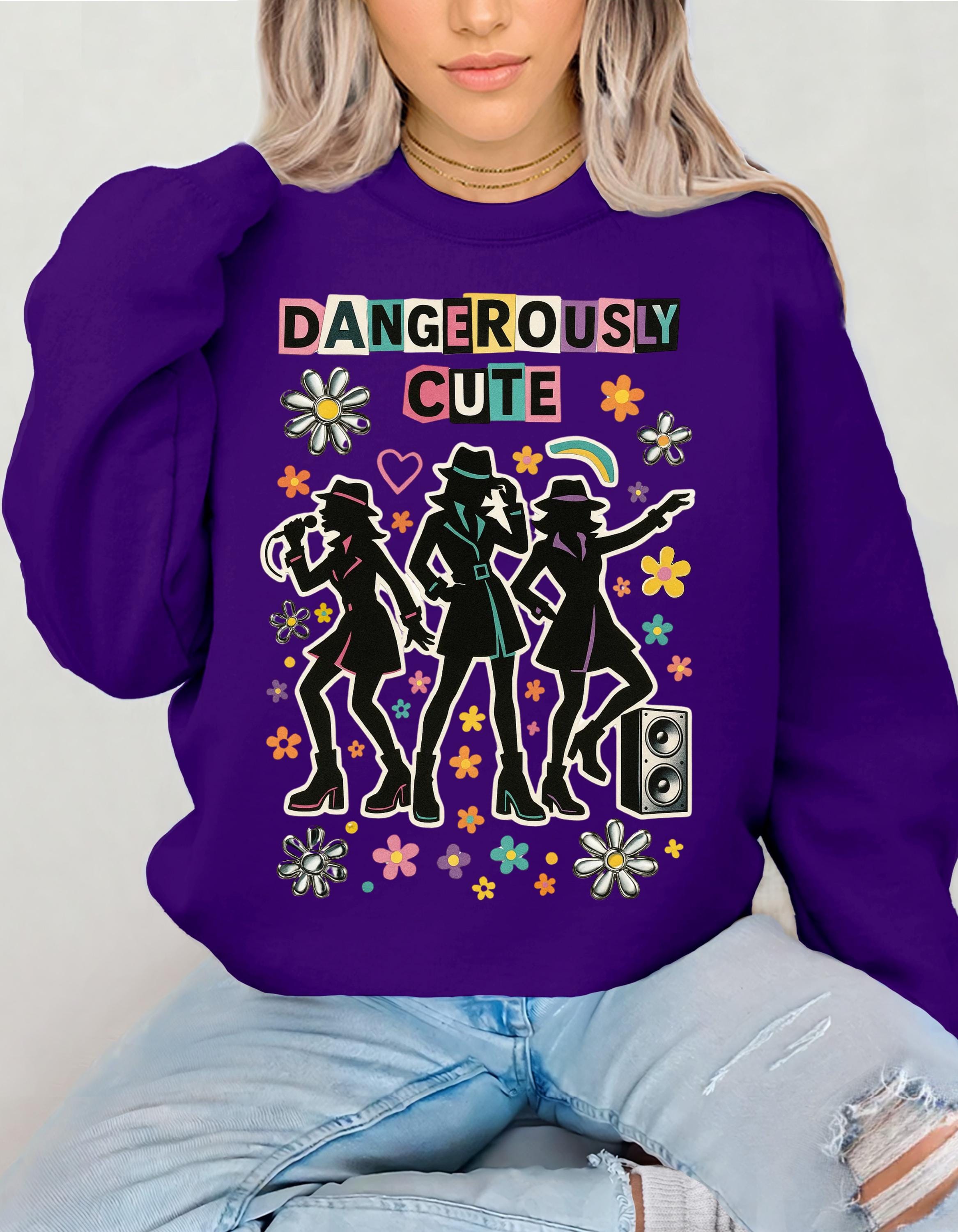 Y2K Spy Girls Graphic Sweatshirt - Retro 2000s Crewneck