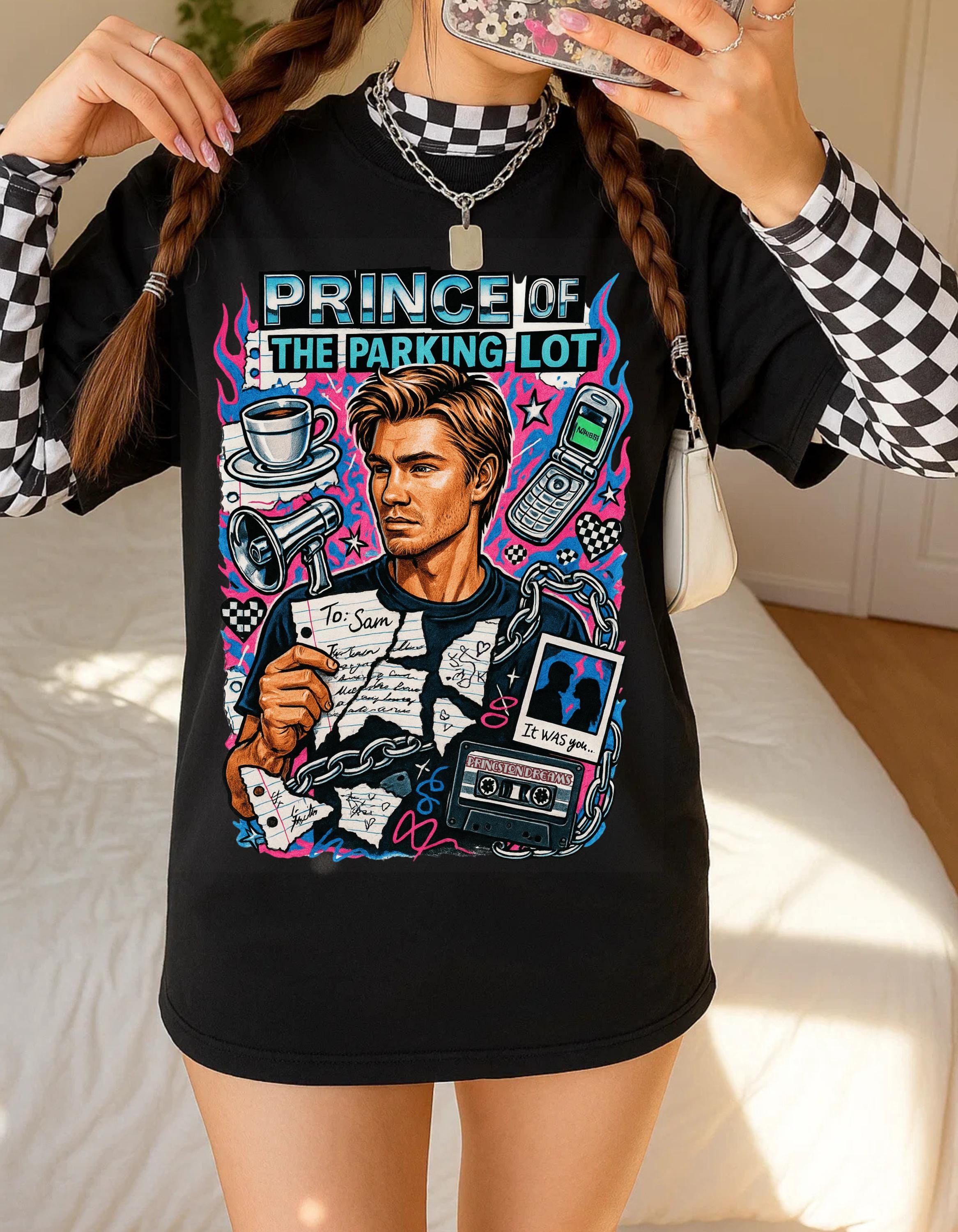 Y2K Movie Graphic Tee | Prince of the Parking Lot Vintage Shirt