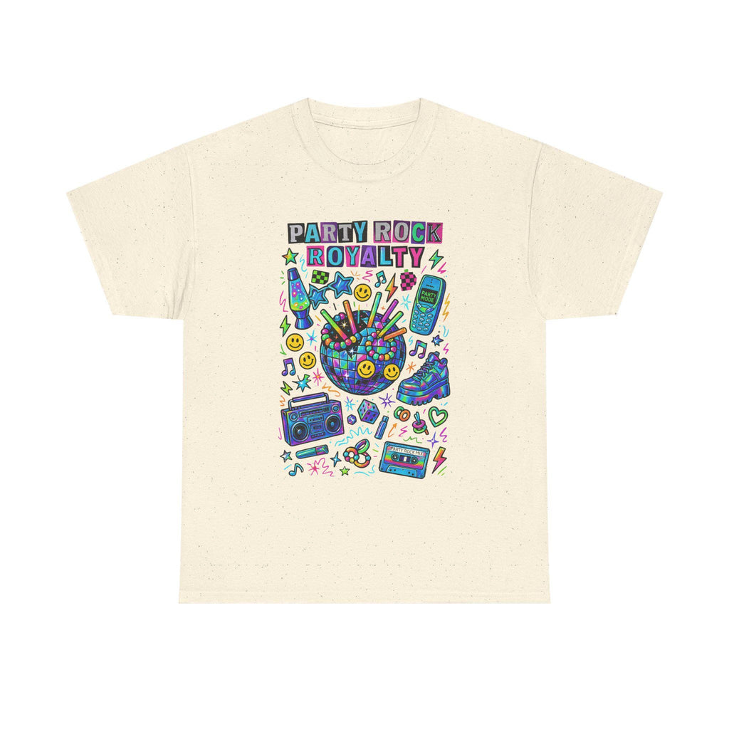 Party Rock Royalty T-Shirt | Retro EDM Dance Music Tee