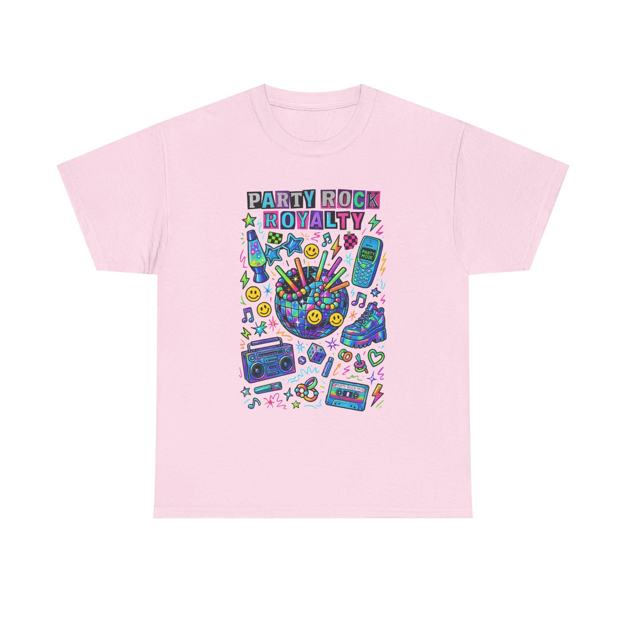 Party Rock Royalty T-Shirt | Retro EDM Dance Music Tee