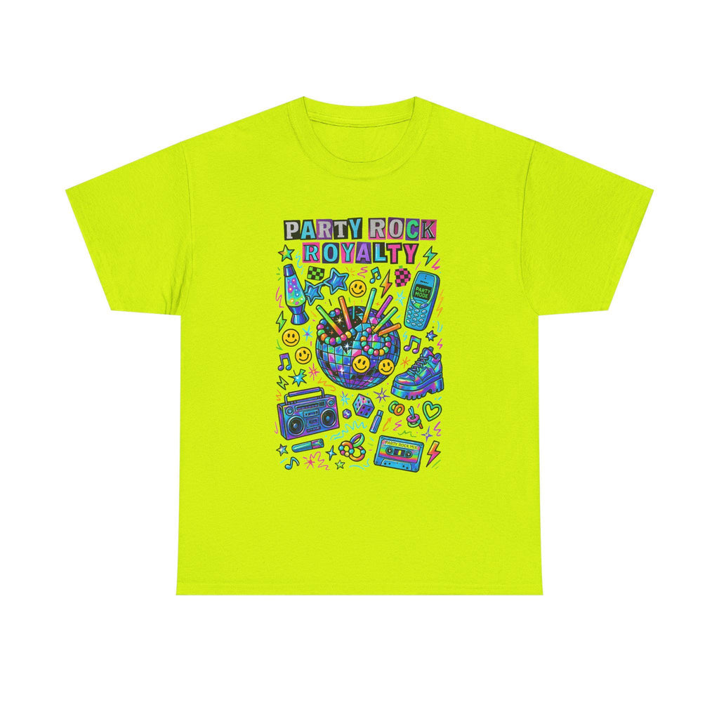 Party Rock Royalty T-Shirt | Retro EDM Dance Music Tee