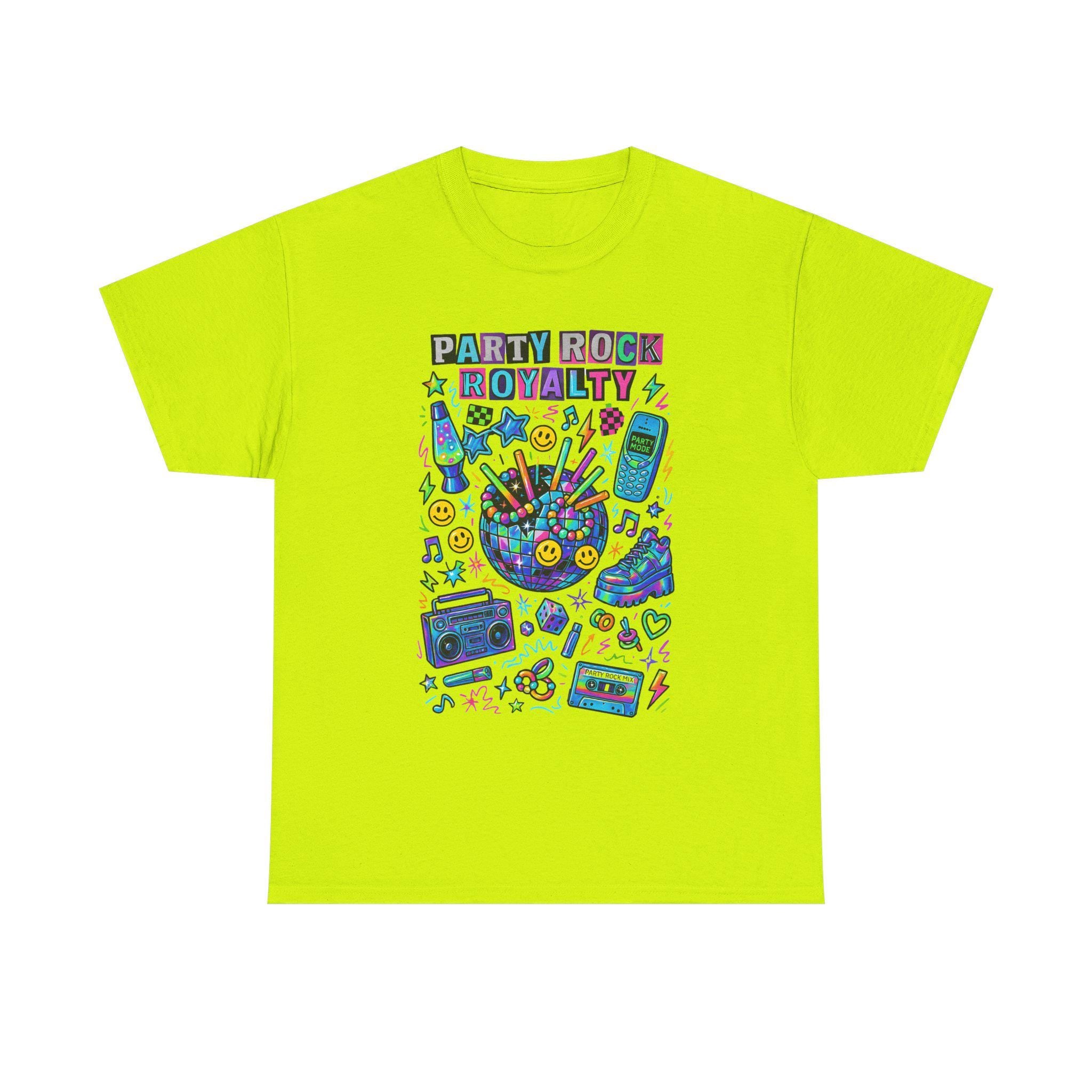Party Rock Royalty T-Shirt | Retro EDM Dance Music Tee