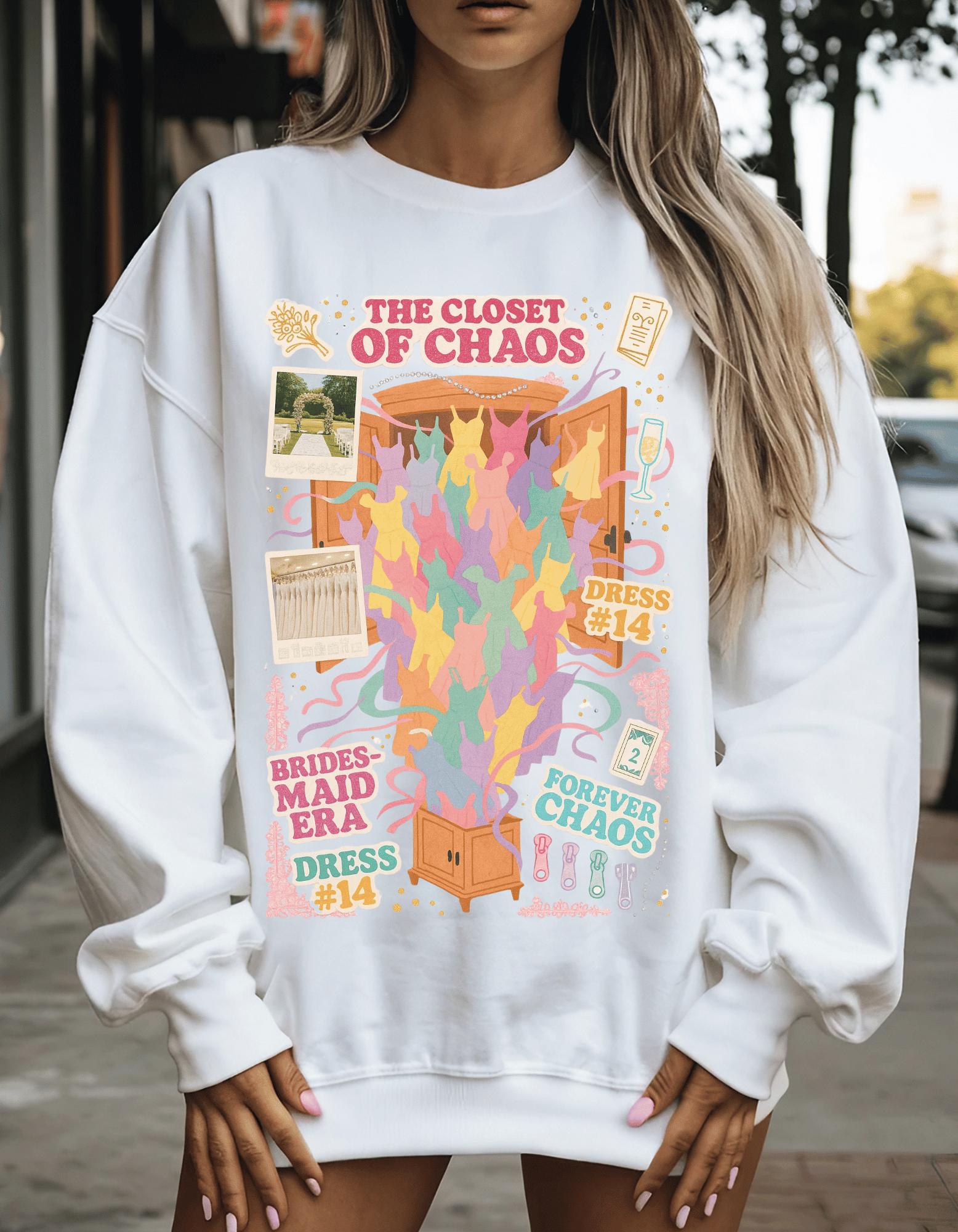 Y2K Bridal Party Sweatshirt | Romantic Comedy Collage