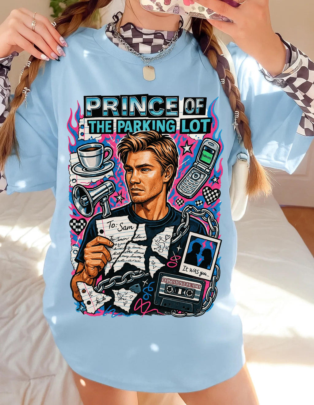 Y2K Movie Graphic Tee | Prince of the Parking Lot Vintage Shirt