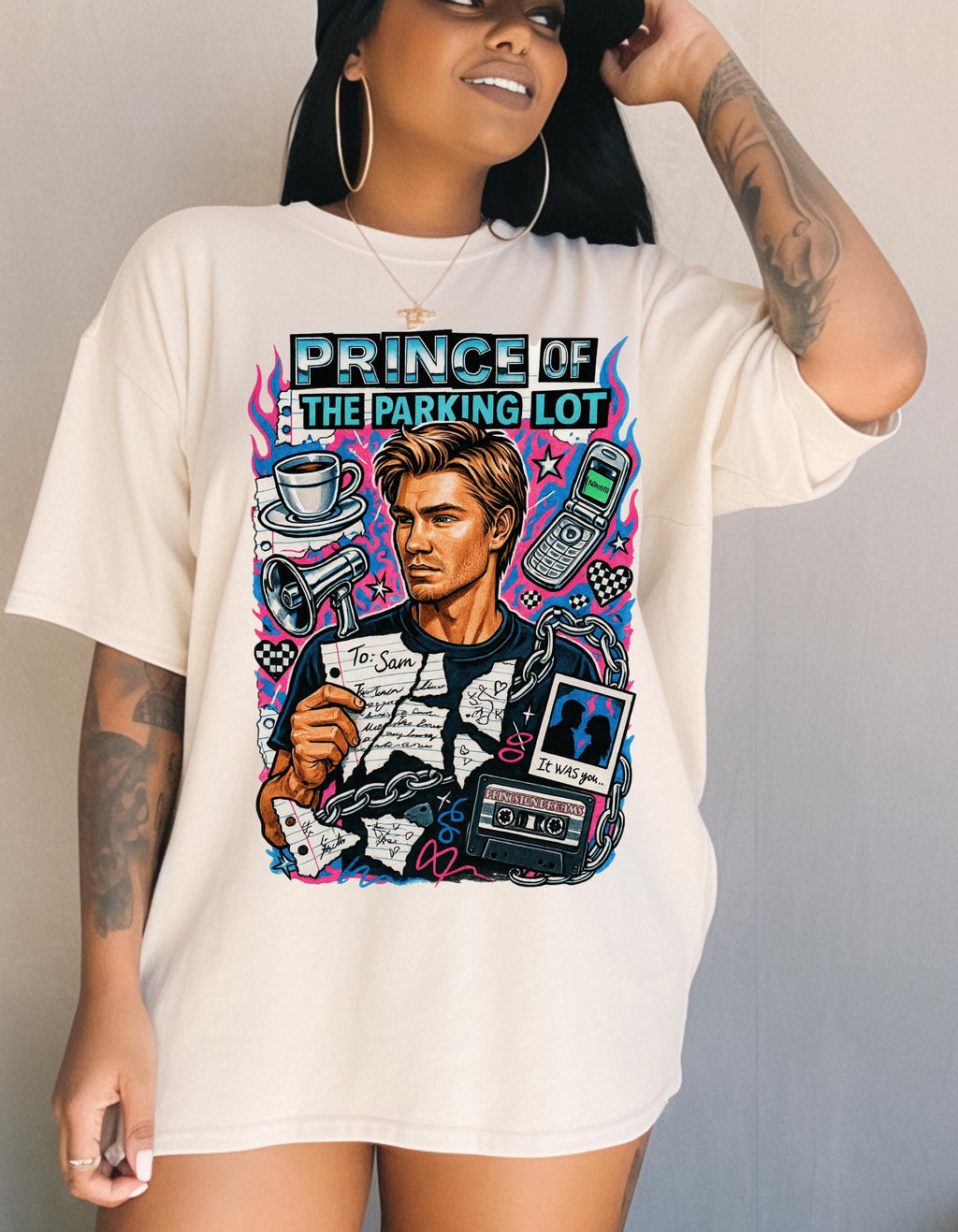 Y2K Movie Graphic Tee | Prince of the Parking Lot Vintage Shirt