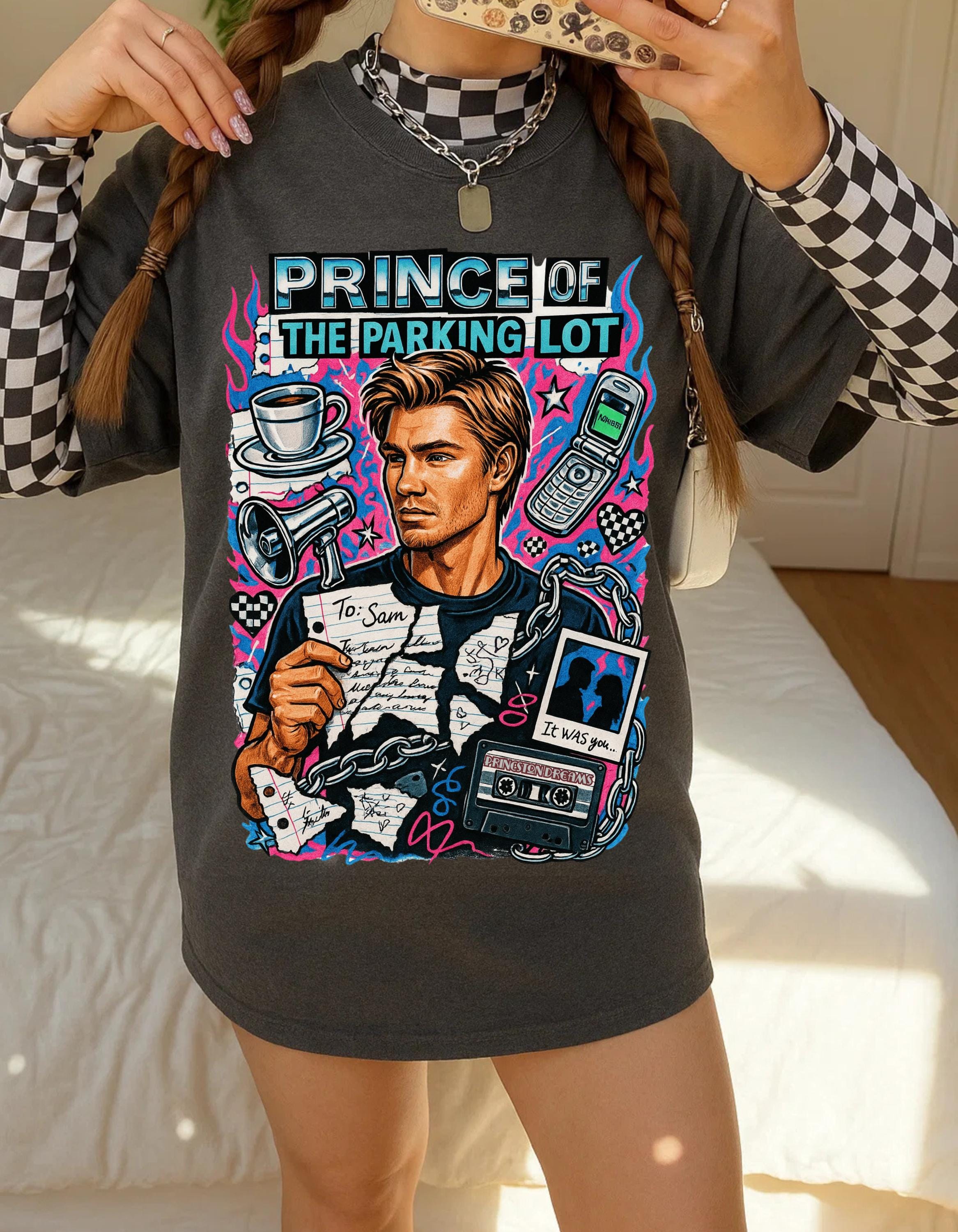 Y2K Movie Graphic Tee | Prince of the Parking Lot Vintage Shirt
