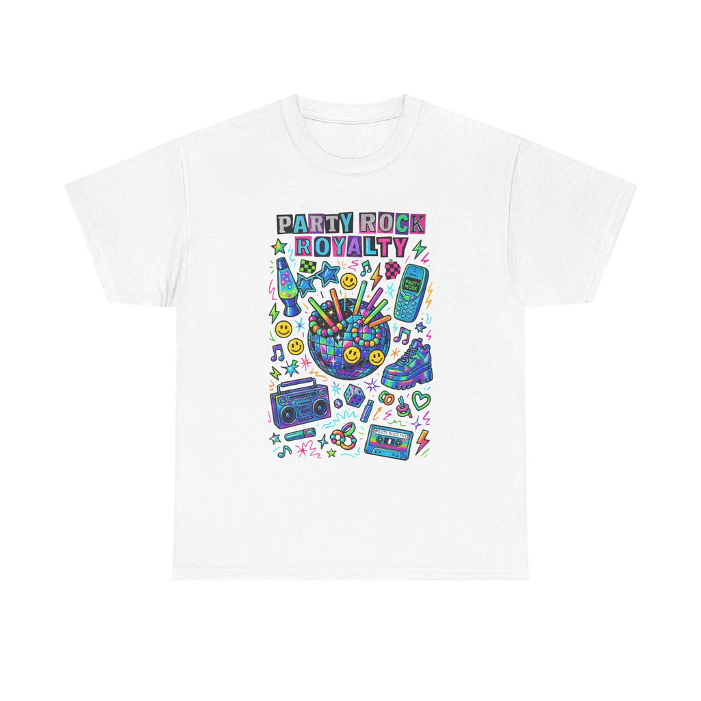 Party Rock Royalty T-Shirt | Retro EDM Dance Music Tee