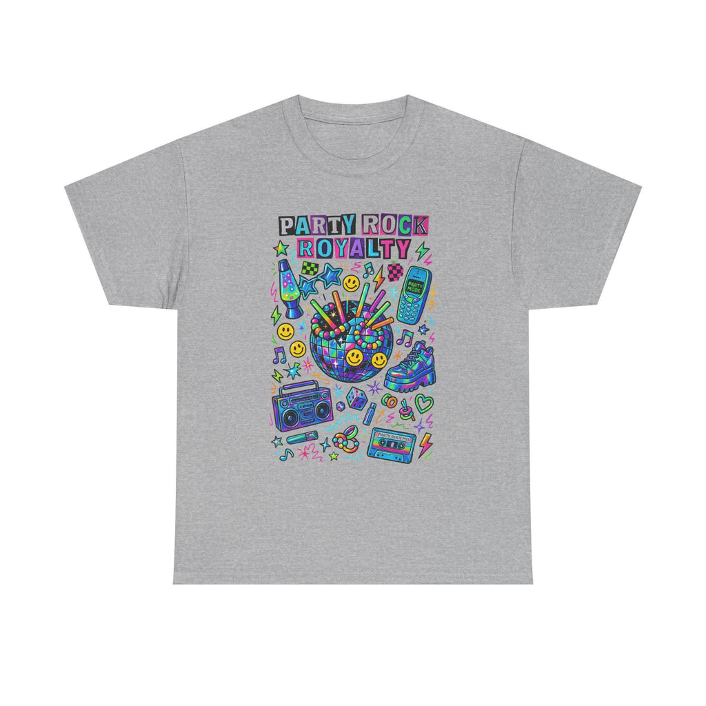 Party Rock Royalty T-Shirt | Retro EDM Dance Music Tee