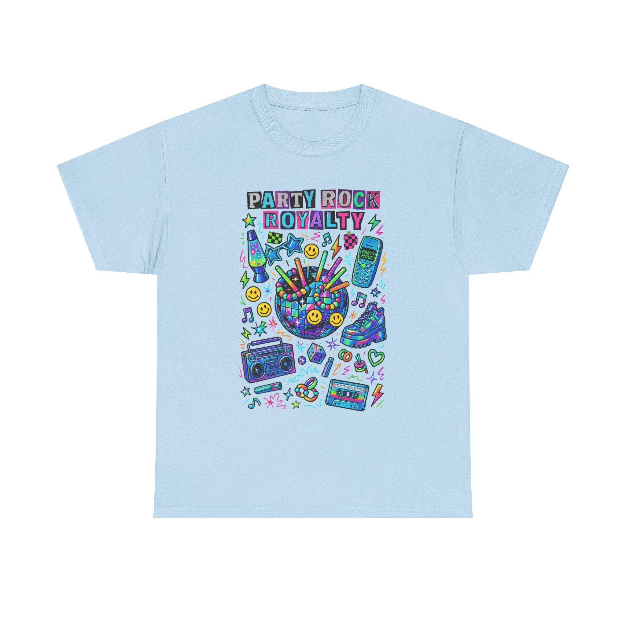 Party Rock Royalty T-Shirt | Retro EDM Dance Music Tee