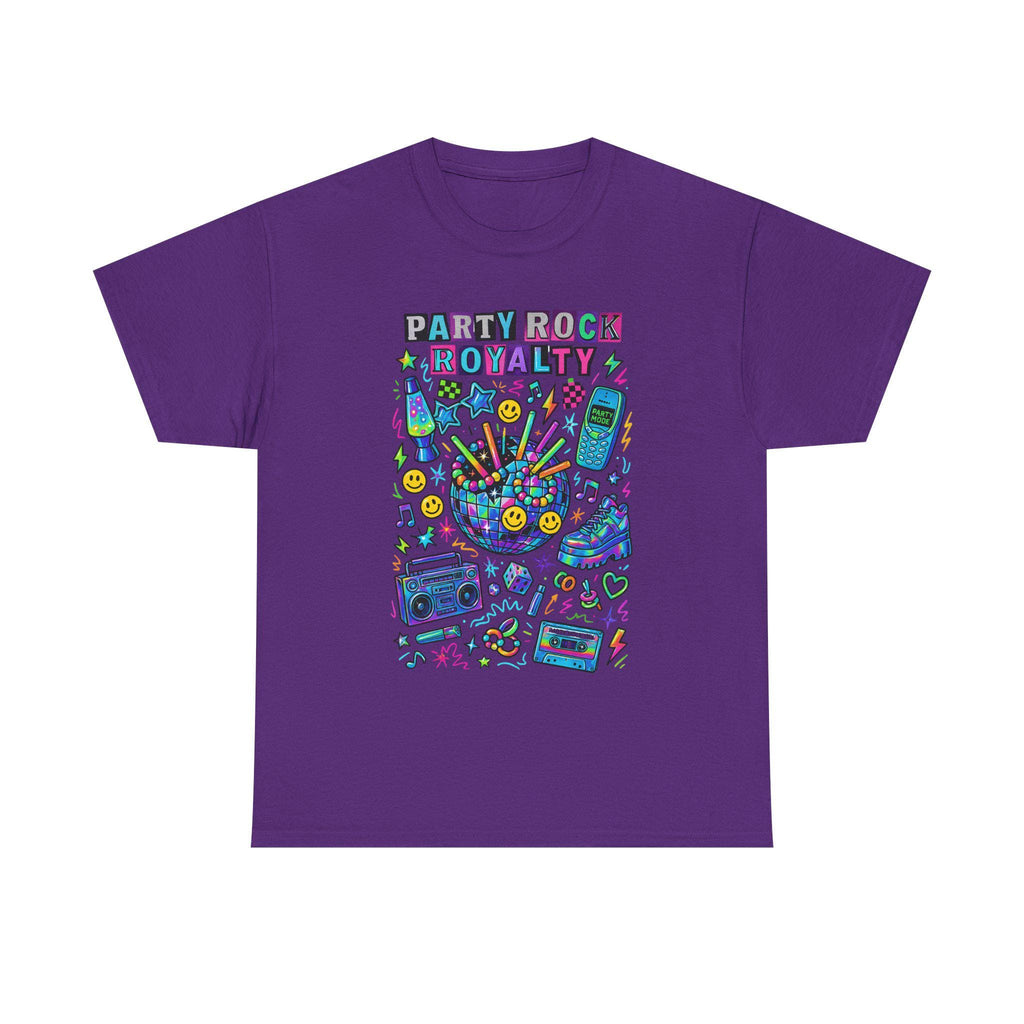 Party Rock Royalty T-Shirt | Retro EDM Dance Music Tee