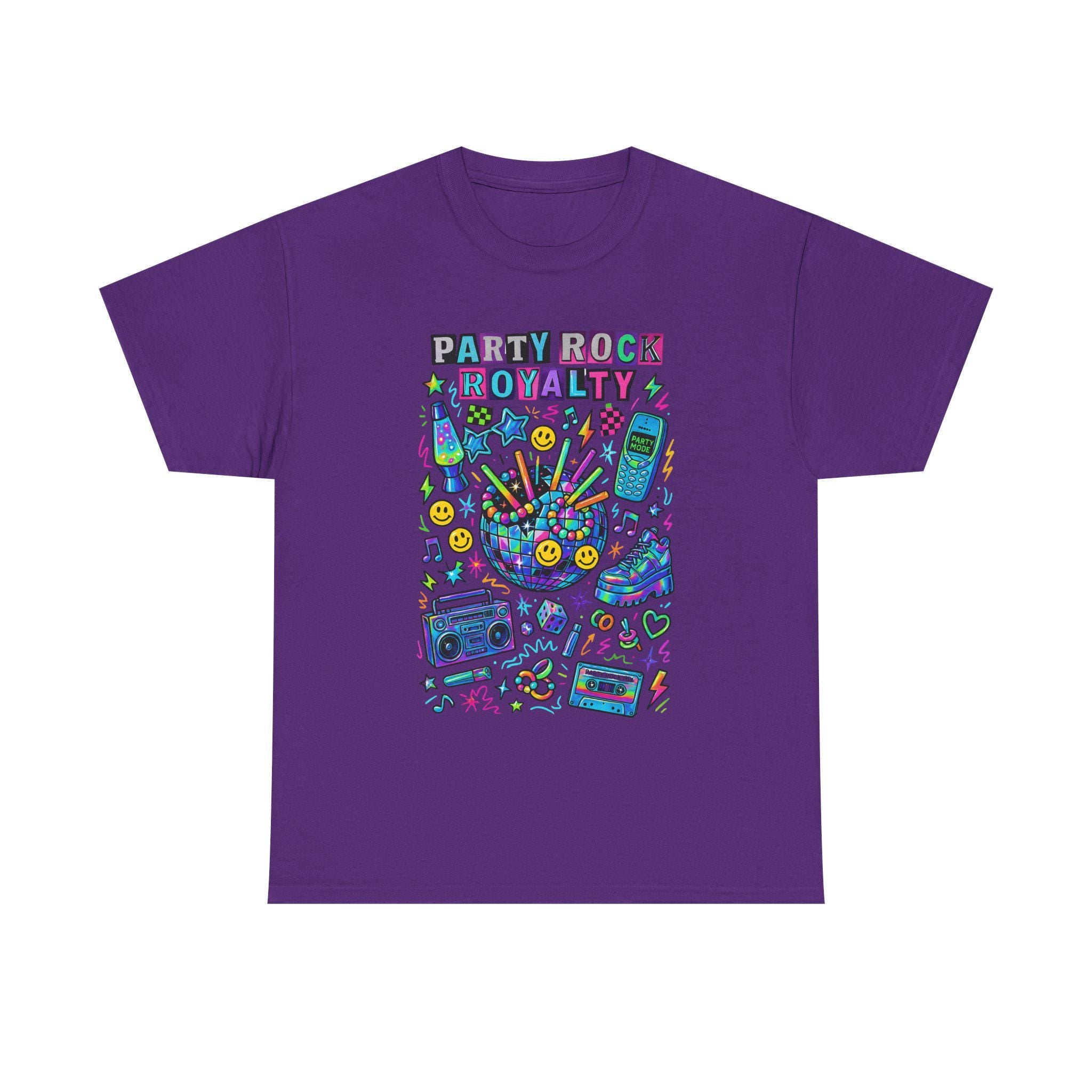 Party Rock Royalty T-Shirt | Retro EDM Dance Music Tee