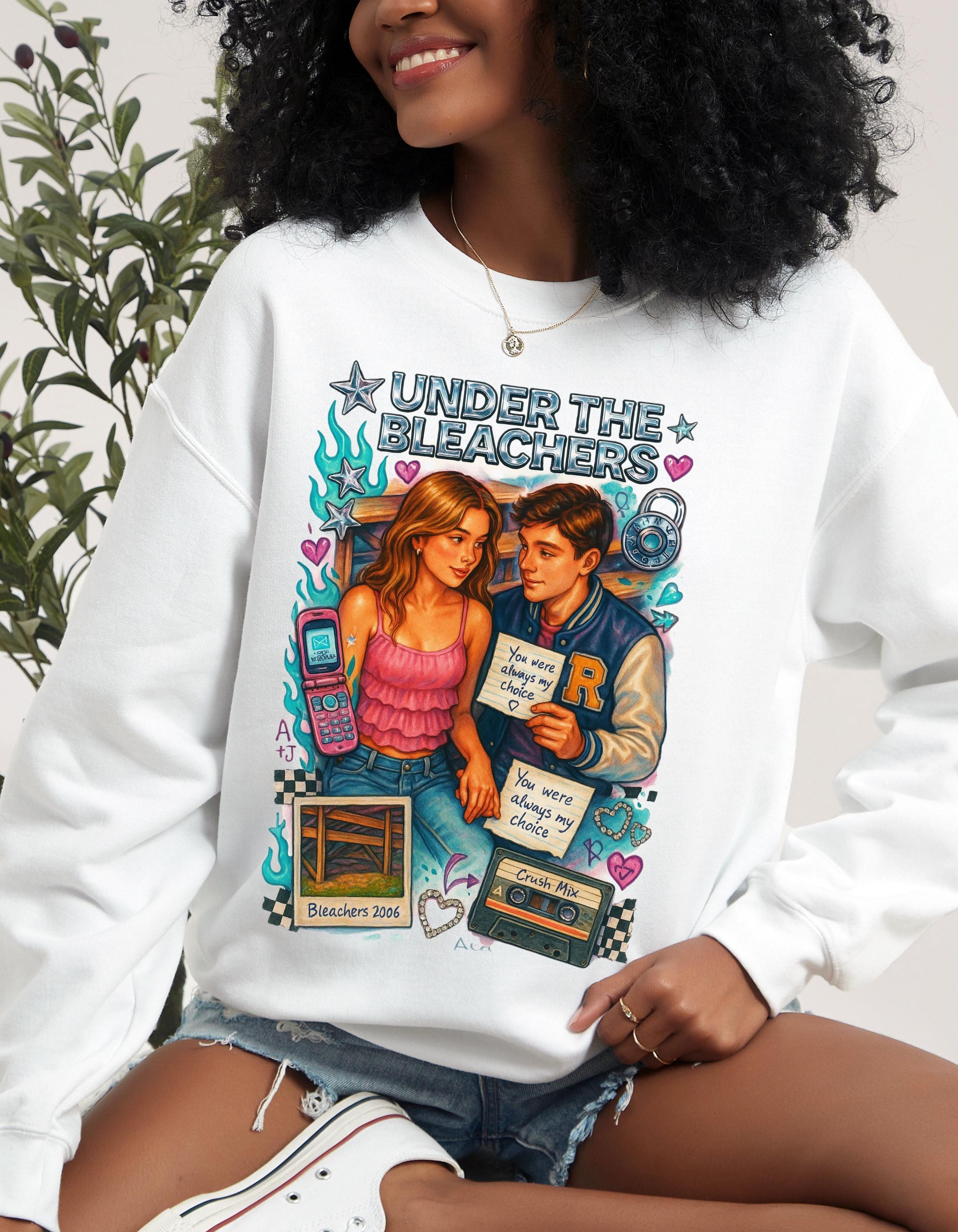 Retro 90s Couple Sweatshirt | Teen Romance Graphic
