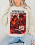 Secret Crush Sadness Graphic Sweatshirt | Things I Never Said Sidekick Message Crewneck