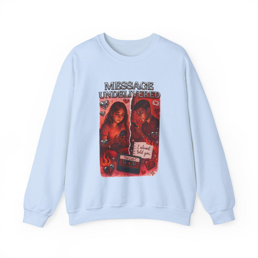 Secret Crush Sadness Graphic Sweatshirt | Things I Never Said Sidekick Message Crewneck