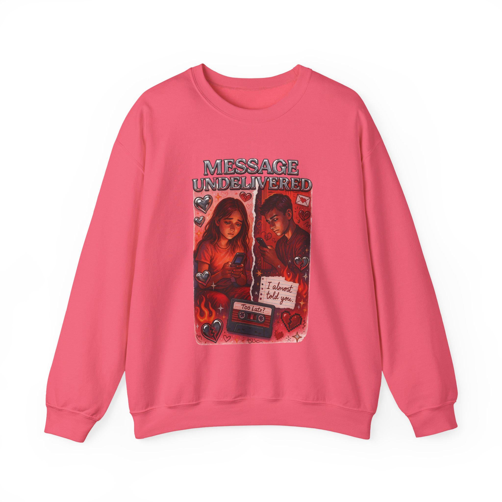 Secret Crush Sadness Graphic Sweatshirt | Things I Never Said Sidekick Message Crewneck