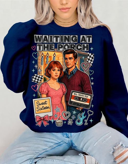 80s Crush Mix Crewneck Sweatshirt: Nostalgic Valentine's Day Gift