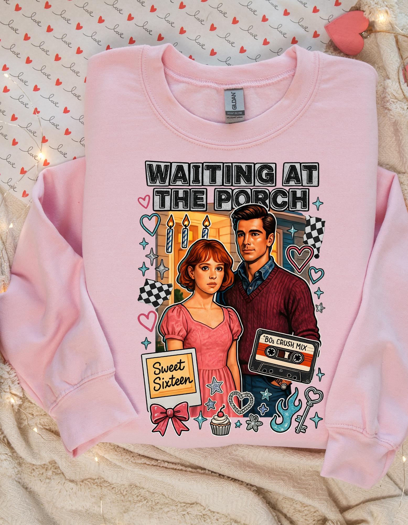 80s Crush Mix Crewneck Sweatshirt: Nostalgic Valentine's Day Gift