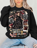 Gothic Regency Romance Crewneck Sweatshirt | Dark Romance Aesthetic
