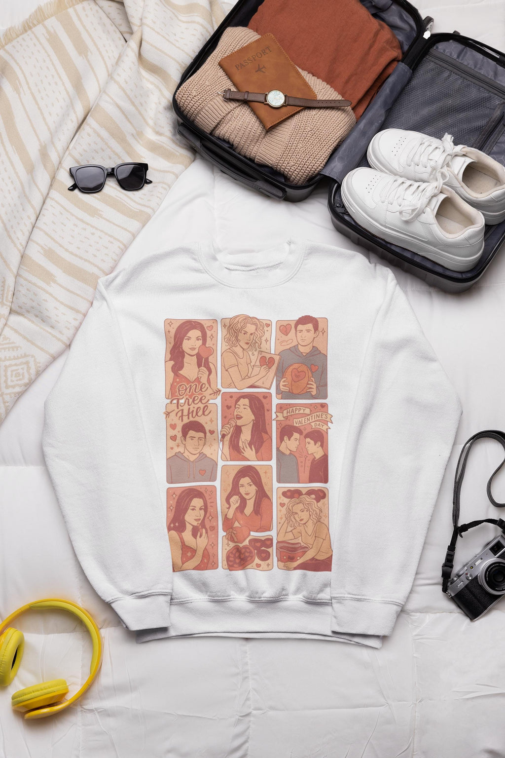 Retro Romance Sweatshirt | Early 2000s Teen Drama