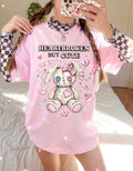Heartbroken But Cute bunny plush T-Shirt | kawaii sad stuffed animal design