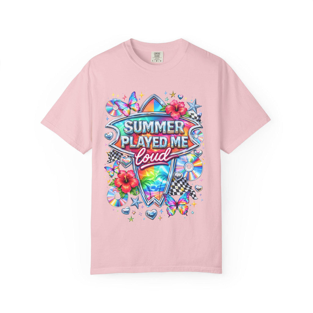 Summer Played Me Loud Comfort Colors Retro Y2K Graphic Sweatshirt