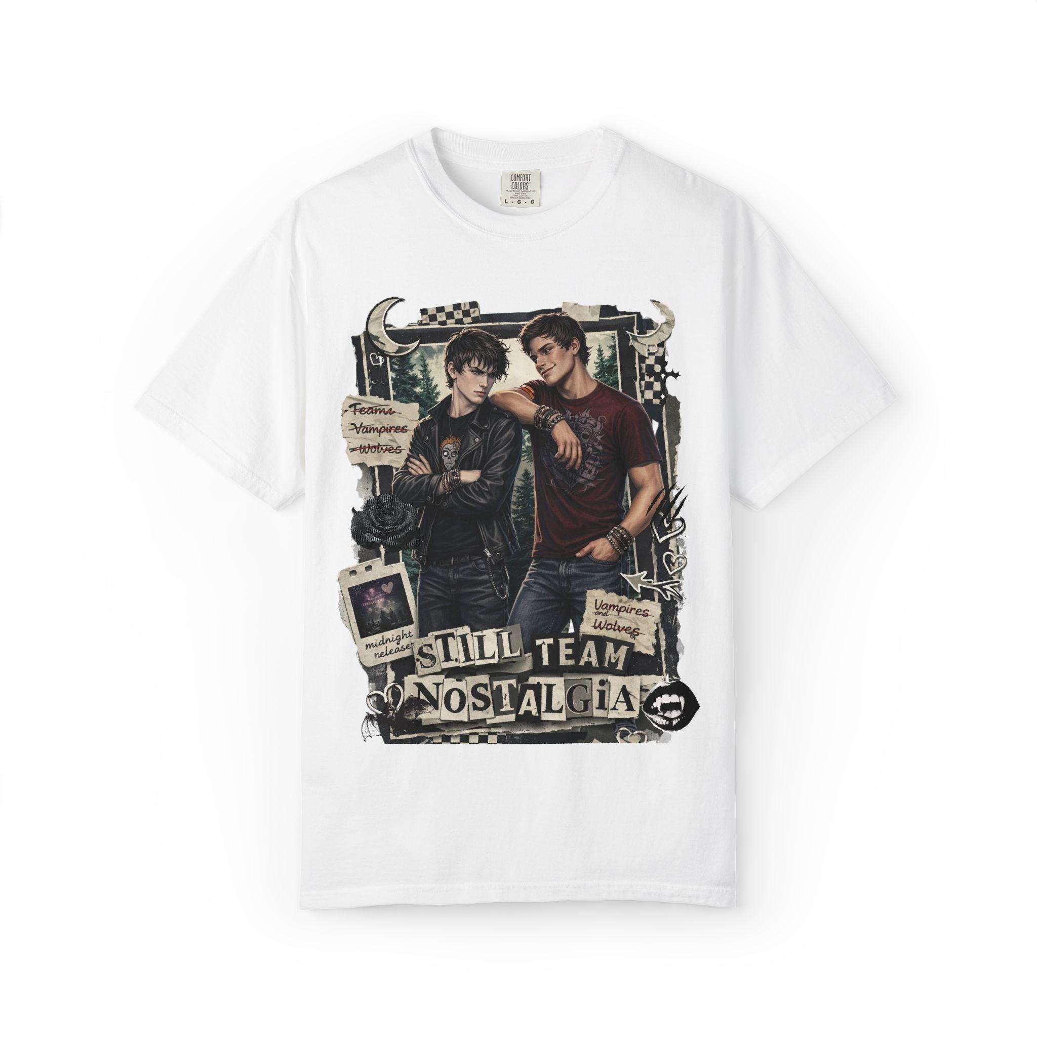 Y2K Graphic Tee | Still Team Nostalgia, Dark
