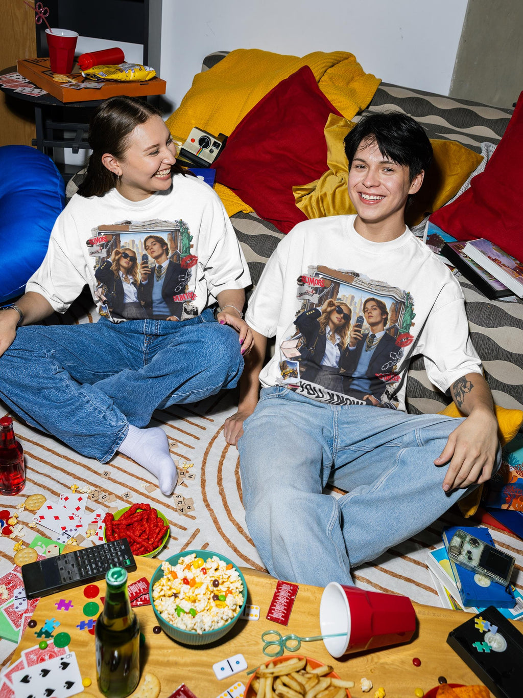 Y2K Gossip Girl Graphic Tee | Zillennial Nostalgia