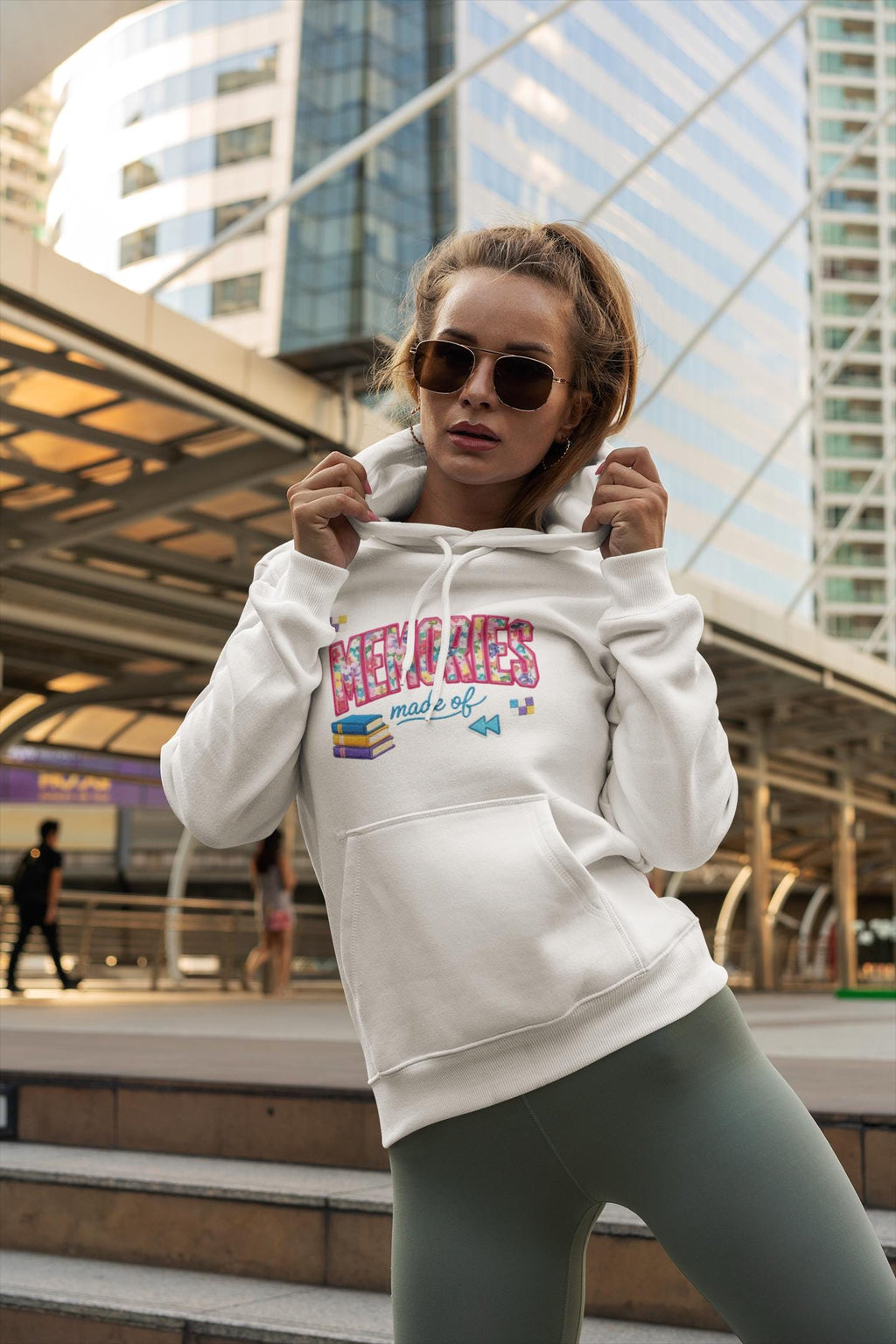 Nostalgic Memories bunny arcade hoodie | Retro gaming sweatshirt