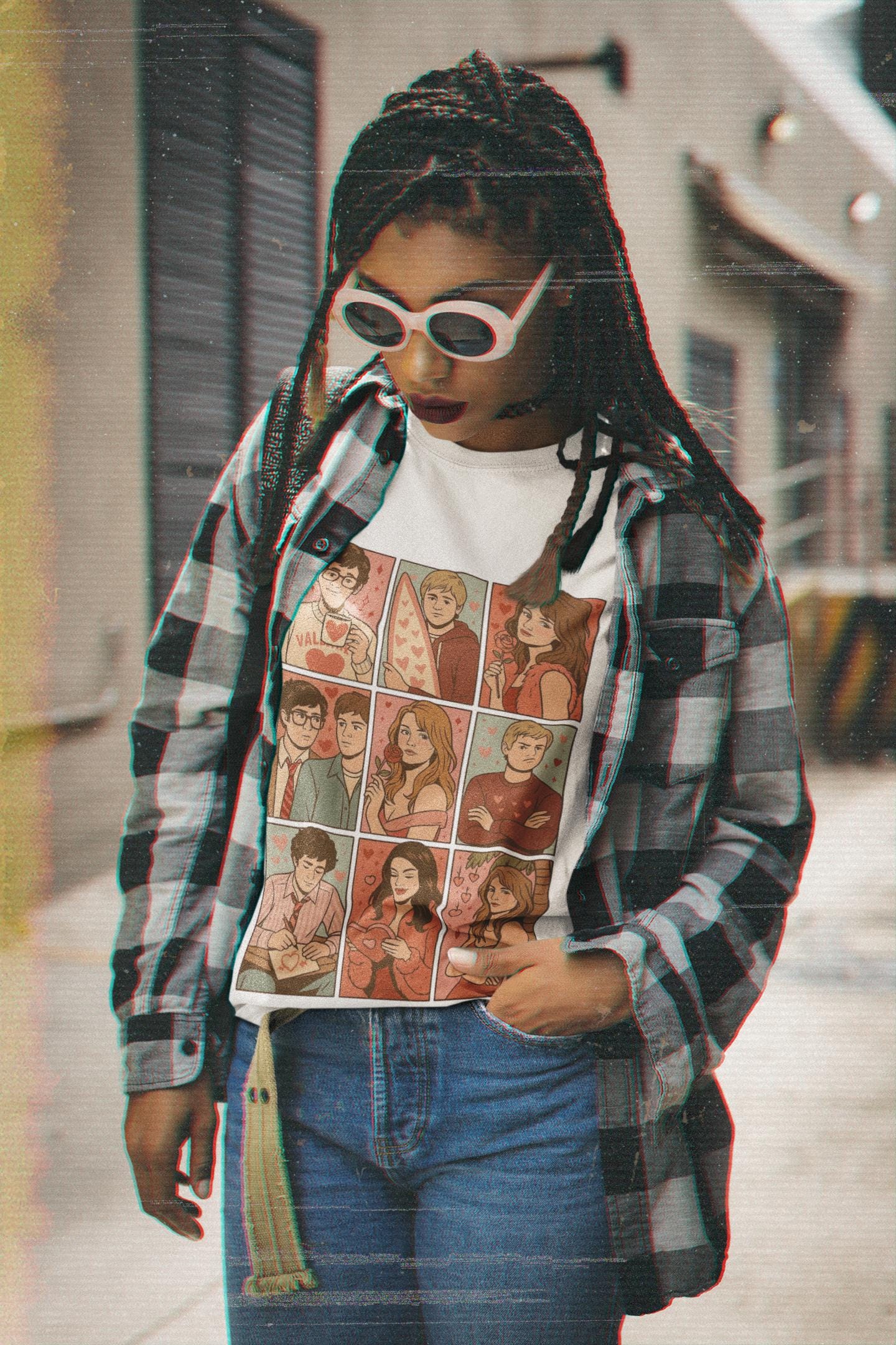 Y2K Valentine Sweatshirt | California Romance, Teen Drama