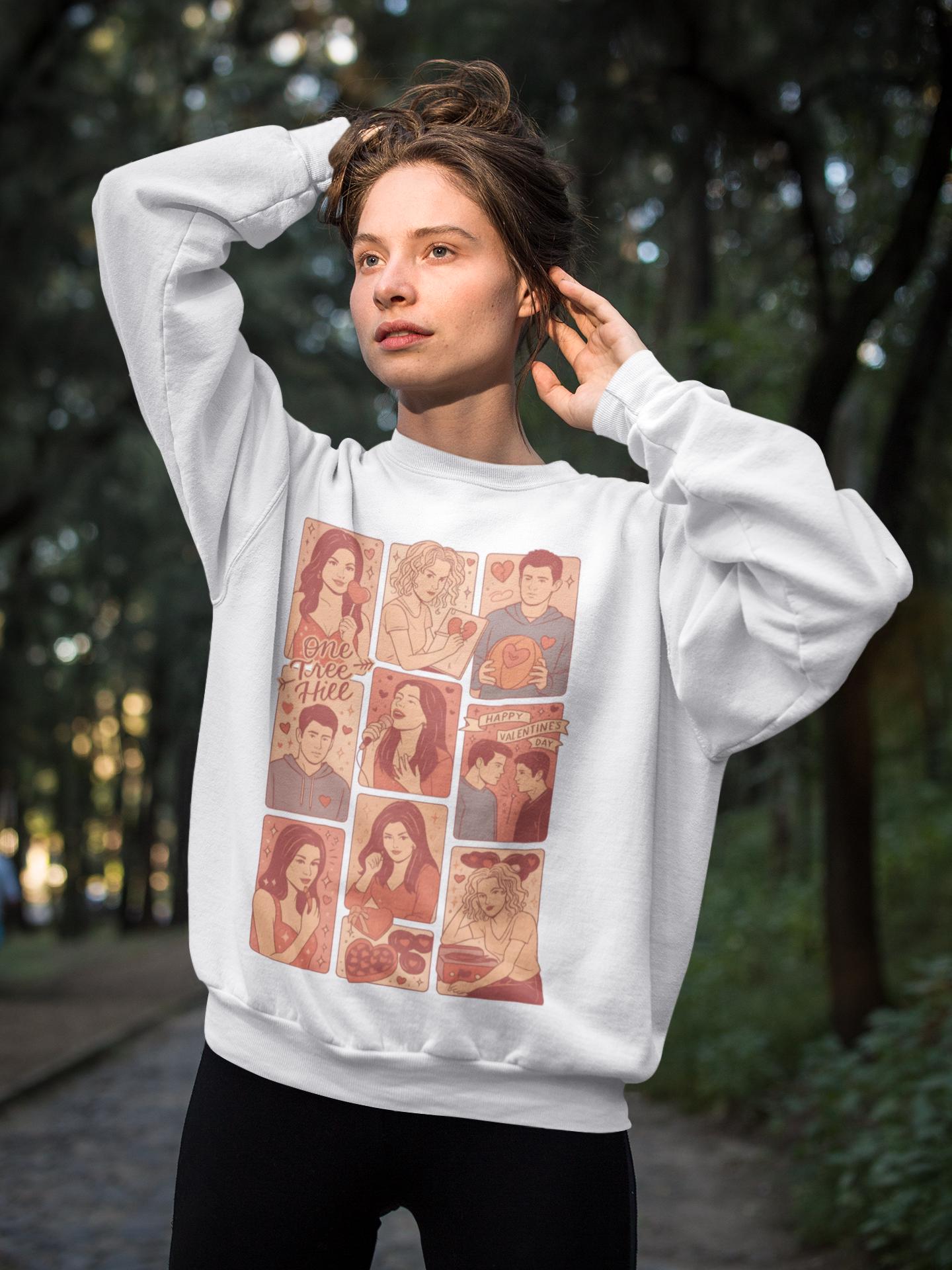 Retro Romance Sweatshirt | Early 2000s Teen Drama