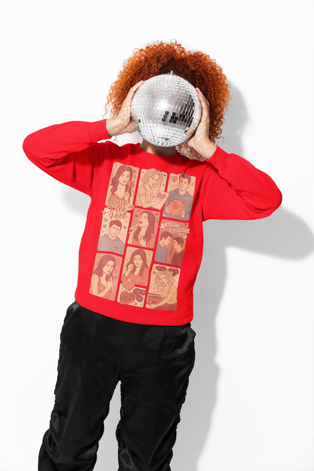 Retro Romance Sweatshirt | Early 2000s Teen Drama