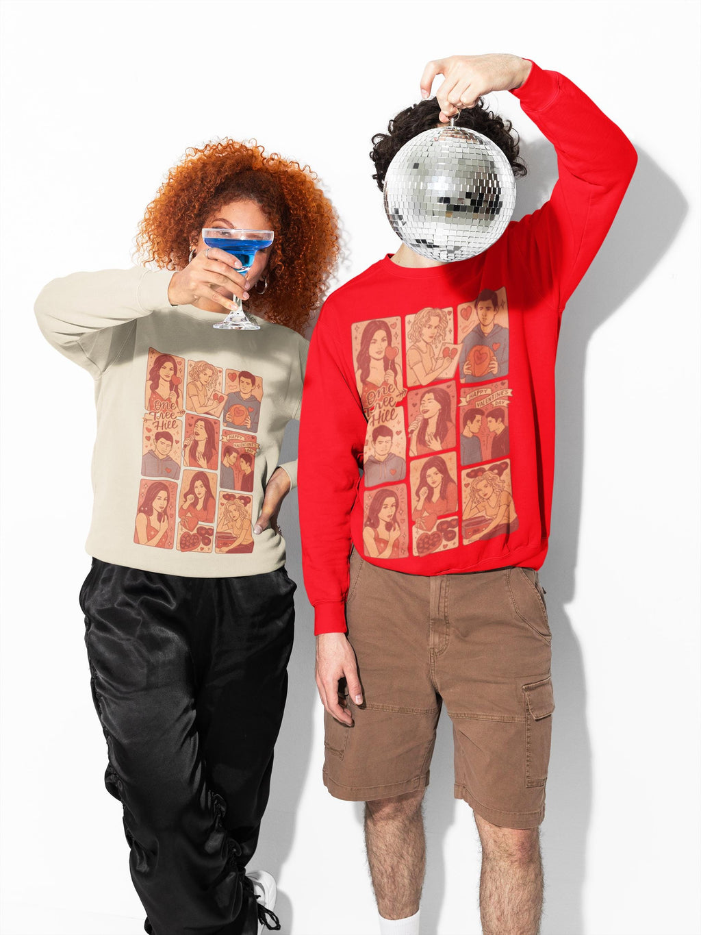 Retro Romance Sweatshirt | Early 2000s Teen Drama