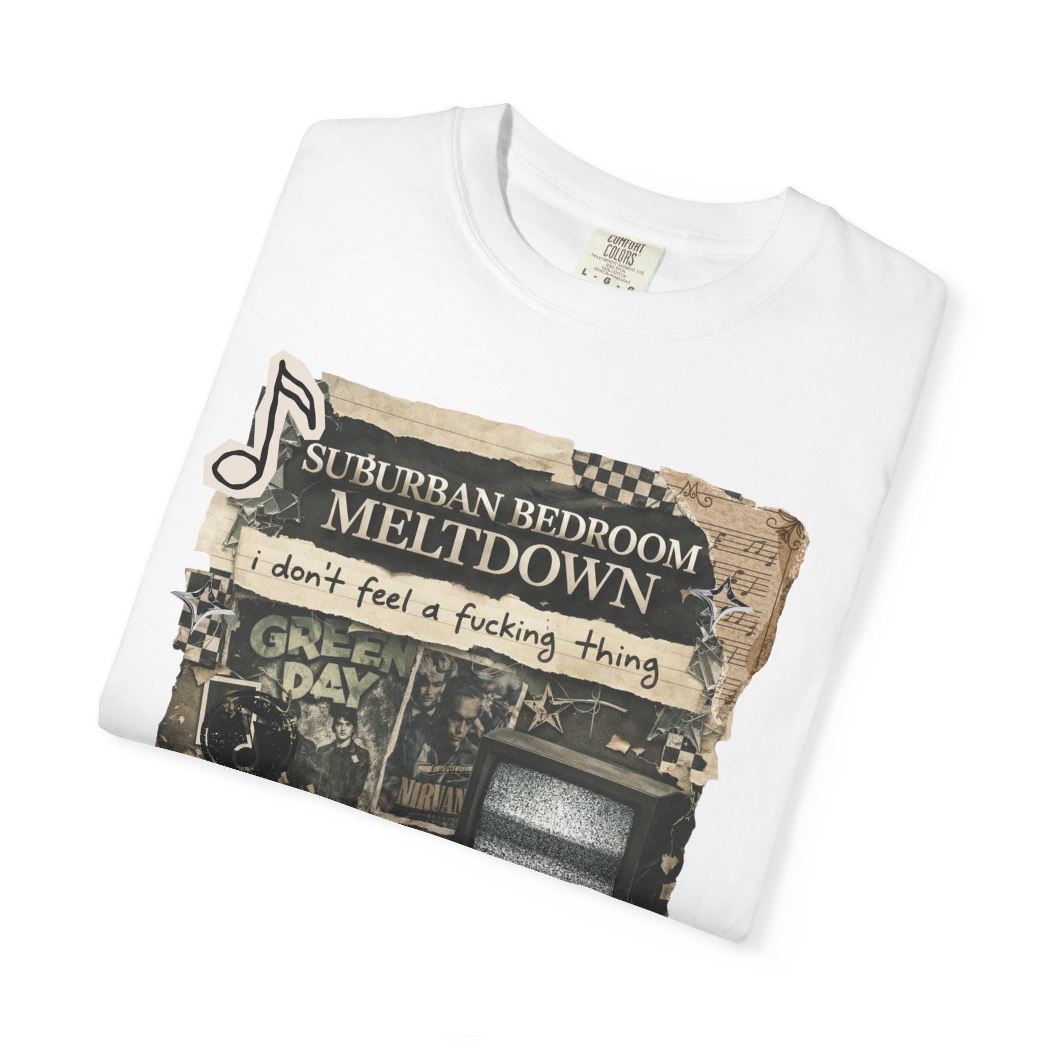 Suburban Bedroom Meltdown T-Shirt | Emo Grunge 2000s Alternative Nostalgia Fashion Tee