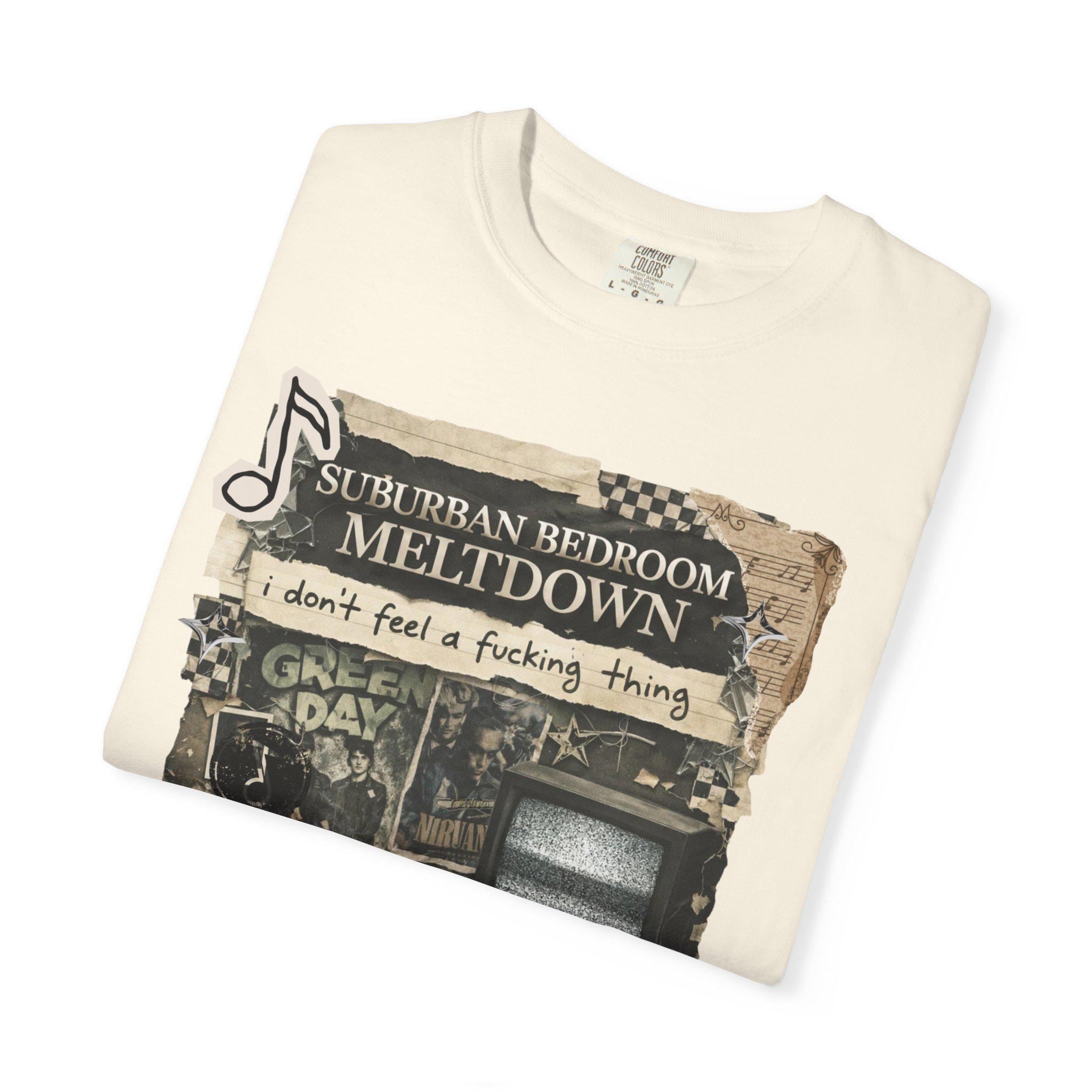 Suburban Bedroom Meltdown T-Shirt | Emo Grunge 2000s Alternative Nostalgia Fashion Tee