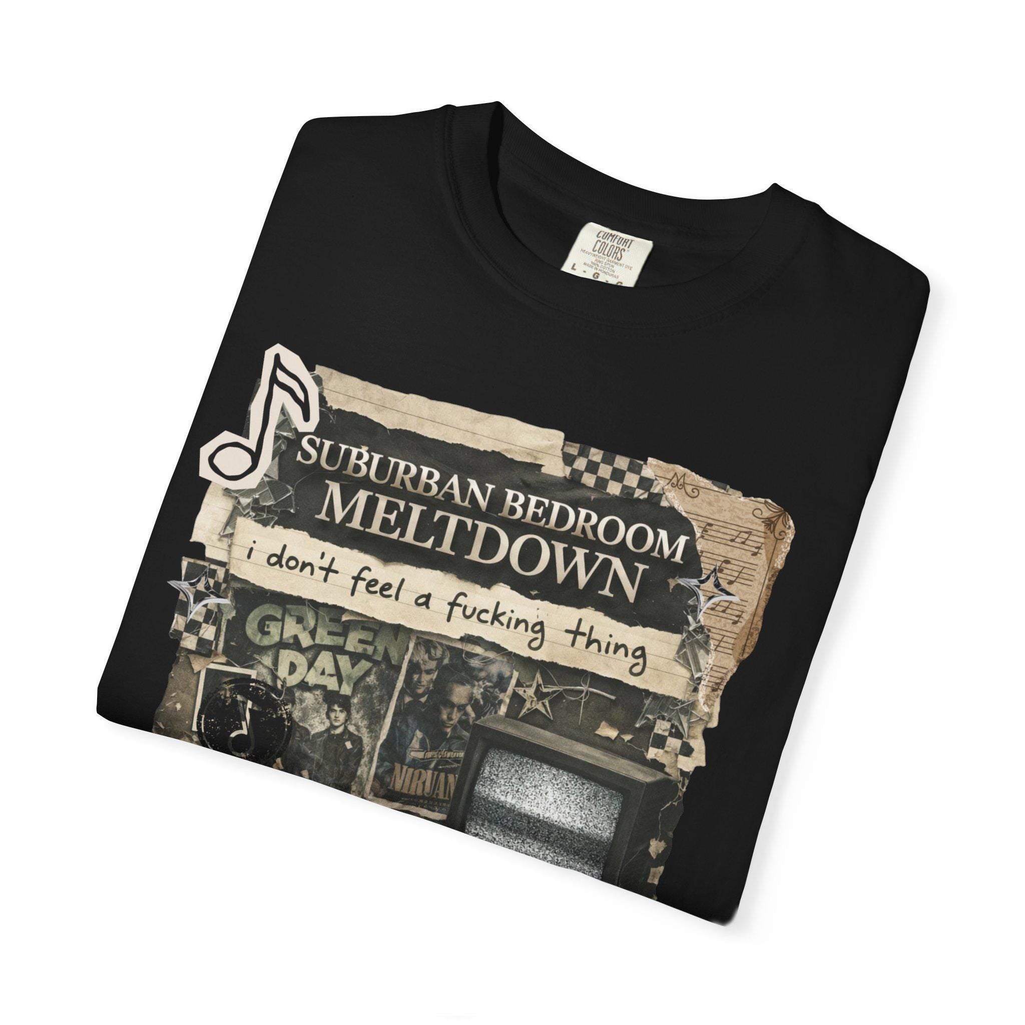 Suburban Bedroom Meltdown T-Shirt | Emo Grunge 2000s Alternative Nostalgia Fashion Tee