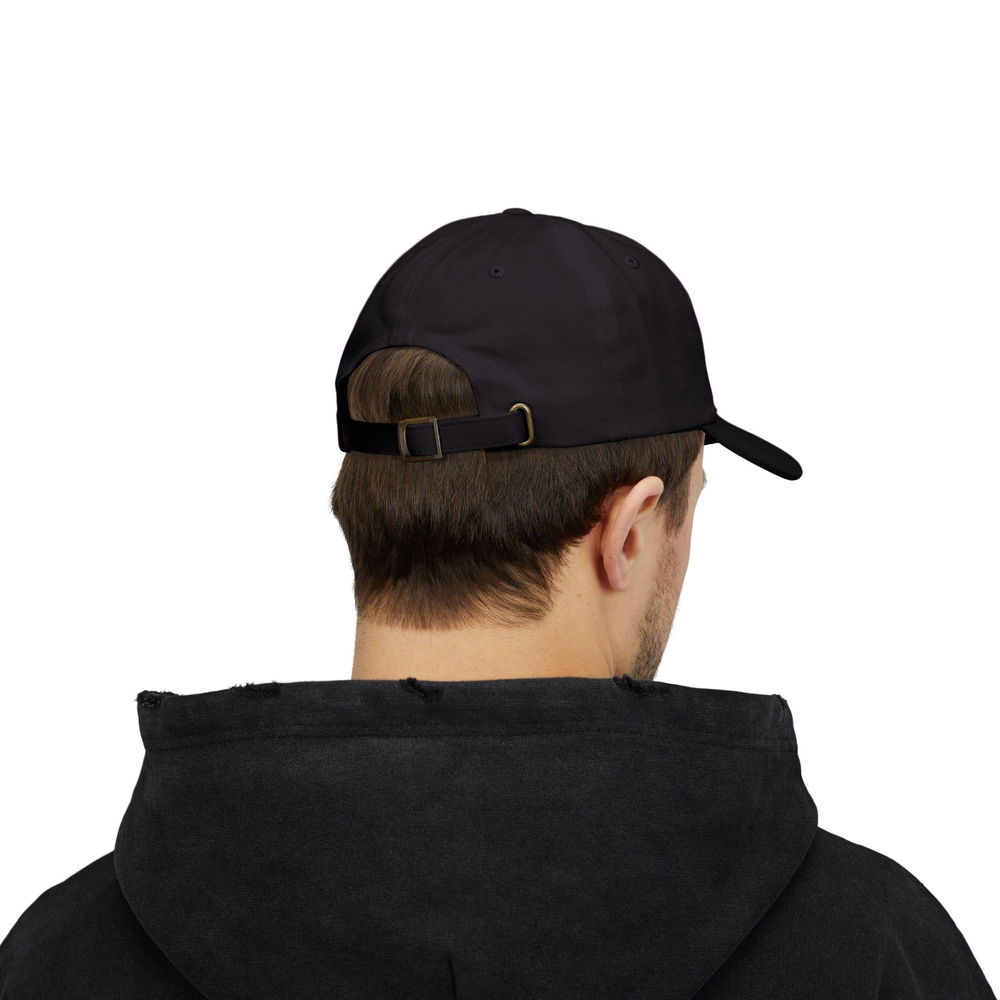 OMG Shut Up embroidered emoji cap | Dad Cap, White Adjustable Hat