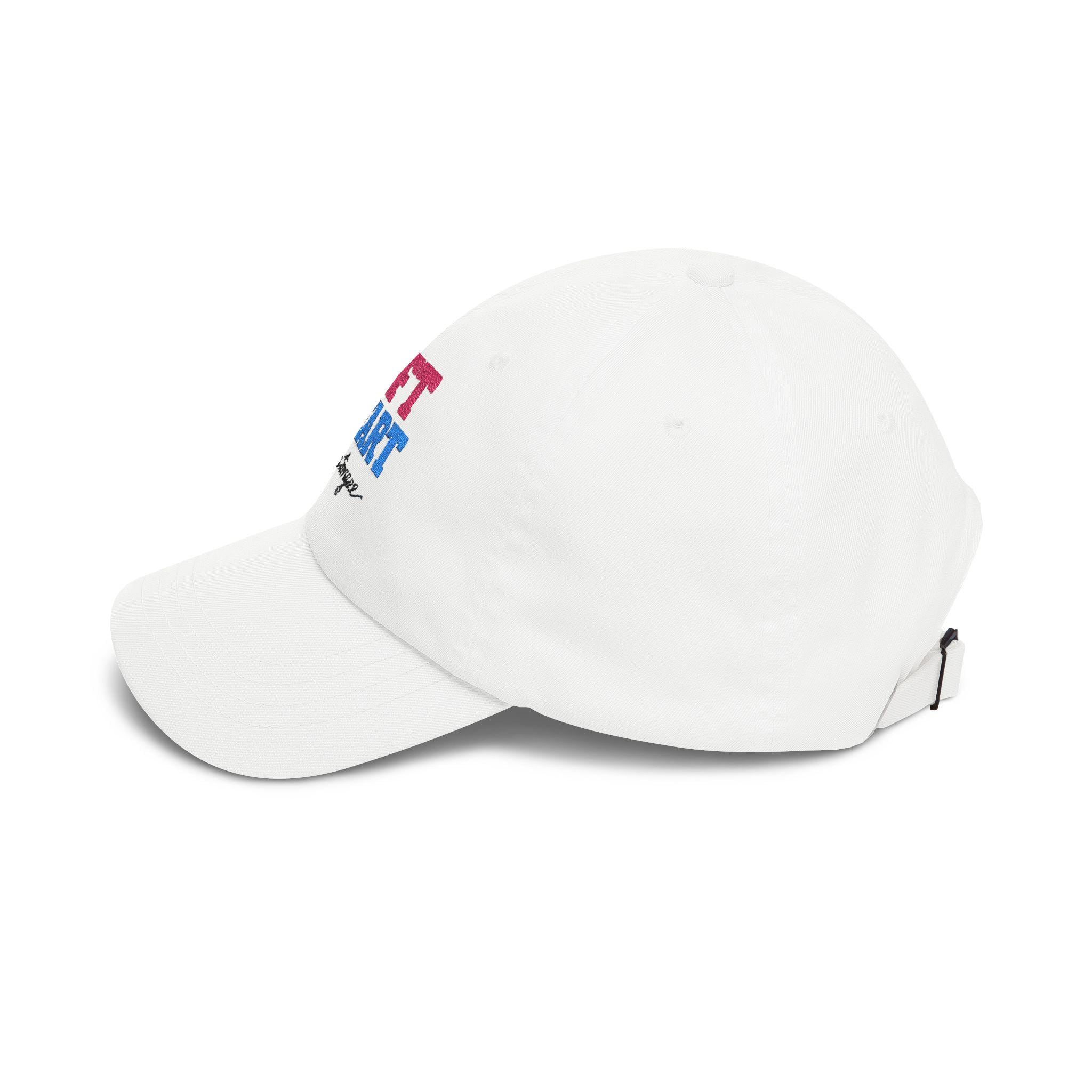 Soft Heart Sharp Tongue Dad Cap | Embroidered Heart & Script