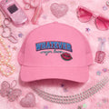 Whatever Maybe Later Snapback Cap | Embroidered Lip Patch, Sassy Text