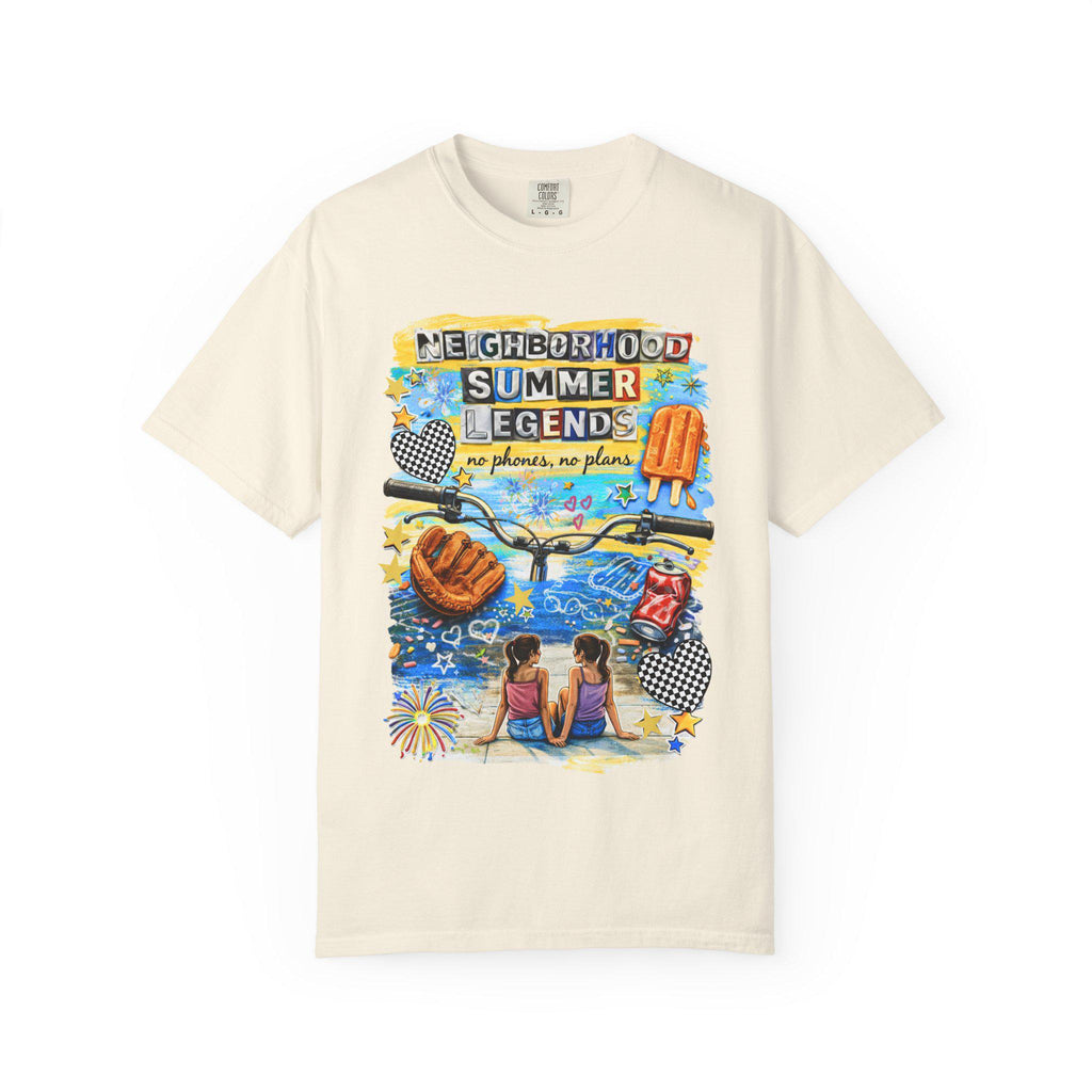 Neighborhood Summer Legends Tee - No Phones Plans Zillennial Nostalgia Shirt Vintage Retro Graphic Unisex