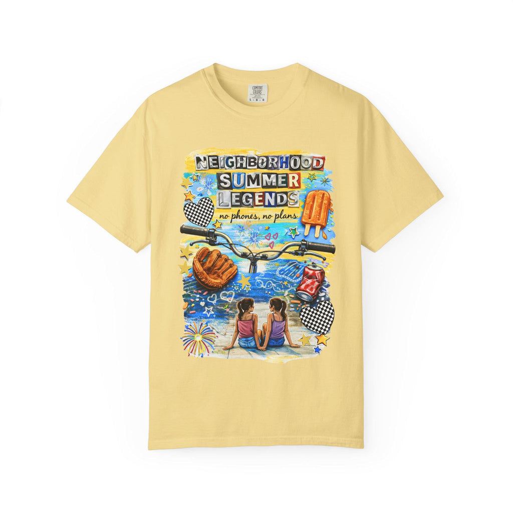 Neighborhood Summer Legends Tee - No Phones Plans Zillennial Nostalgia Shirt Vintage Retro Graphic Unisex