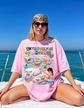 Arts & Crafts Hut Graphic T-Shirt | Colorful Supplies Illustration Tee for Creative Kids Artist Gift