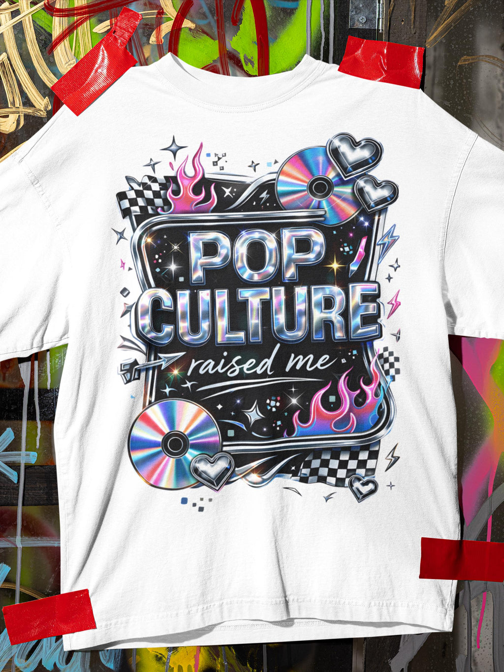 Retro 90s Music T-Shirt | Pop Culture Graphic Tee