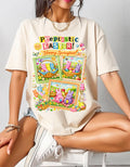 Easter Bunny Collage T-Shirt: Peep-tastic Spring Graphic Tee