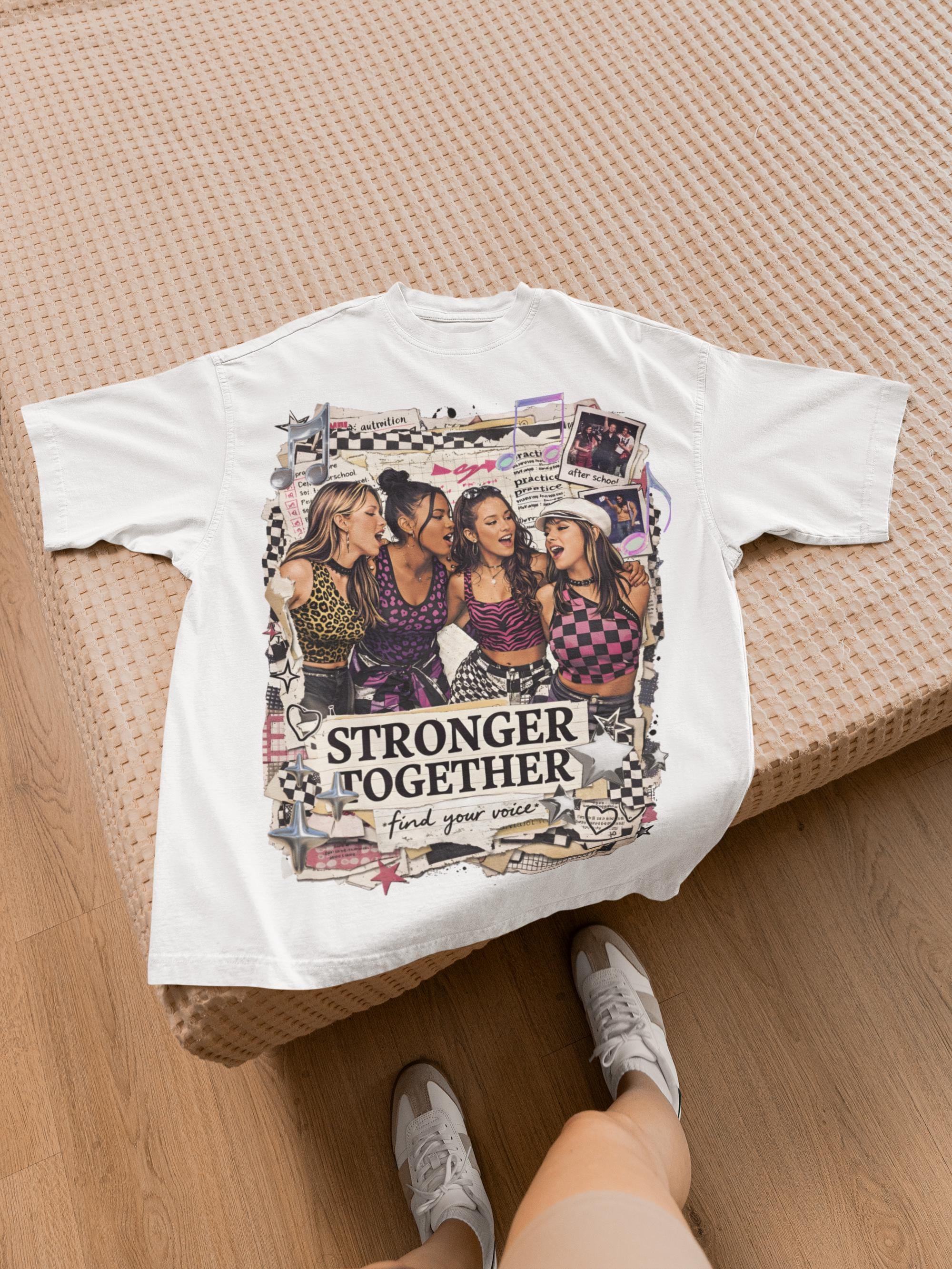 Y2K Girl Group Tee | Stronger Together Graphic T-Shirt