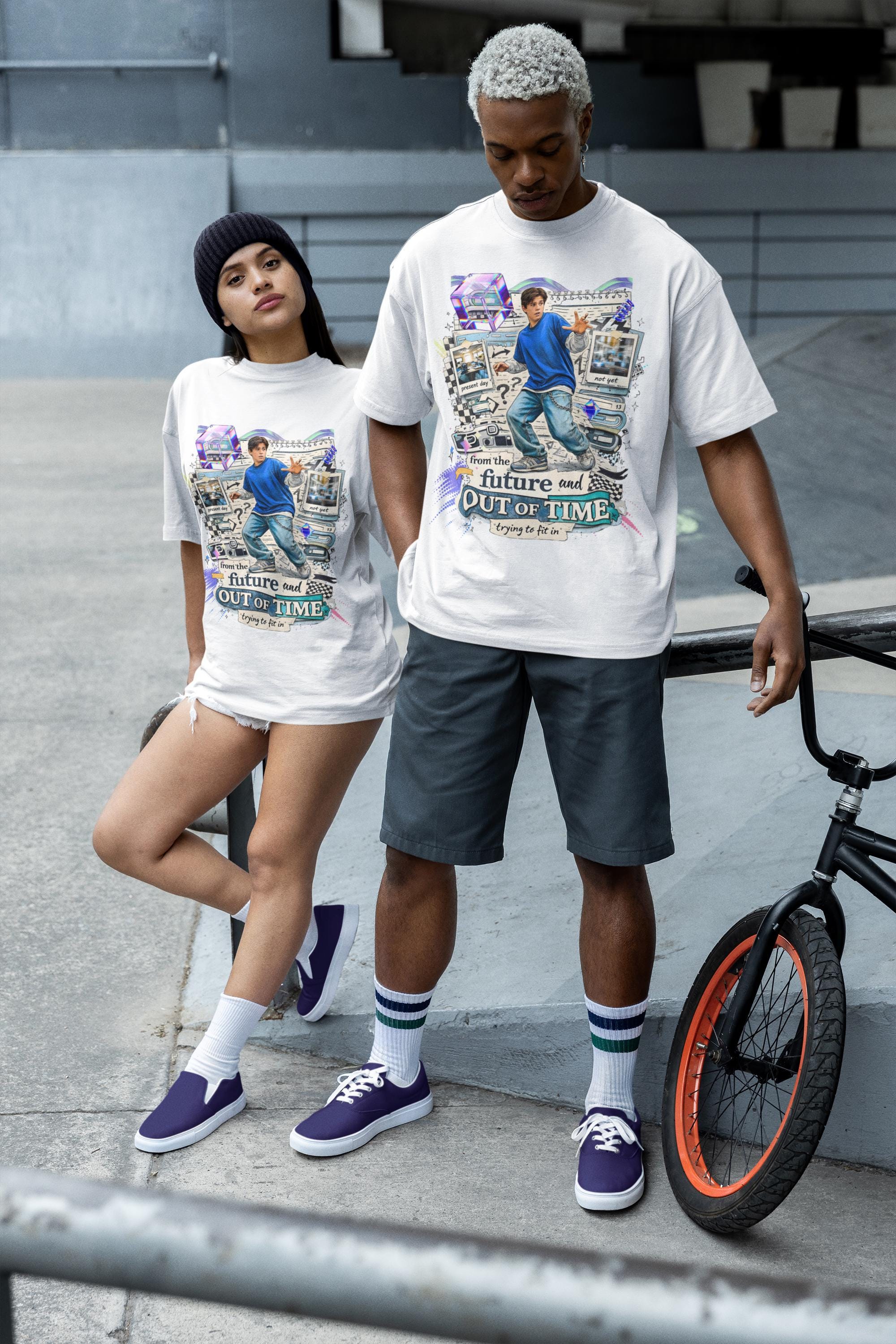 Y2K Graphic Tee | Out of Time, Zillennial Nostalgia